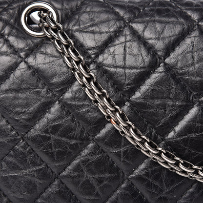 Chanel Aged Calfskin Quilted 2.55 Reissue 226 Flap Black 13 of 15