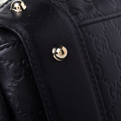Gucci Guccissima Small Pelham Shoulder Bag Black 12 of 13