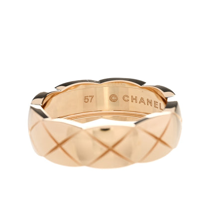 Chanel 18K Yellow Gold Small Coco Crush Ring 57 8 4 of 7