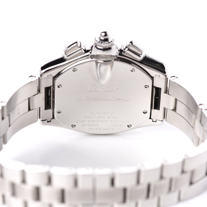 Cartier Stainless Steel 42mm Roadster Chronograph Automatic Watch Black 5 of 7