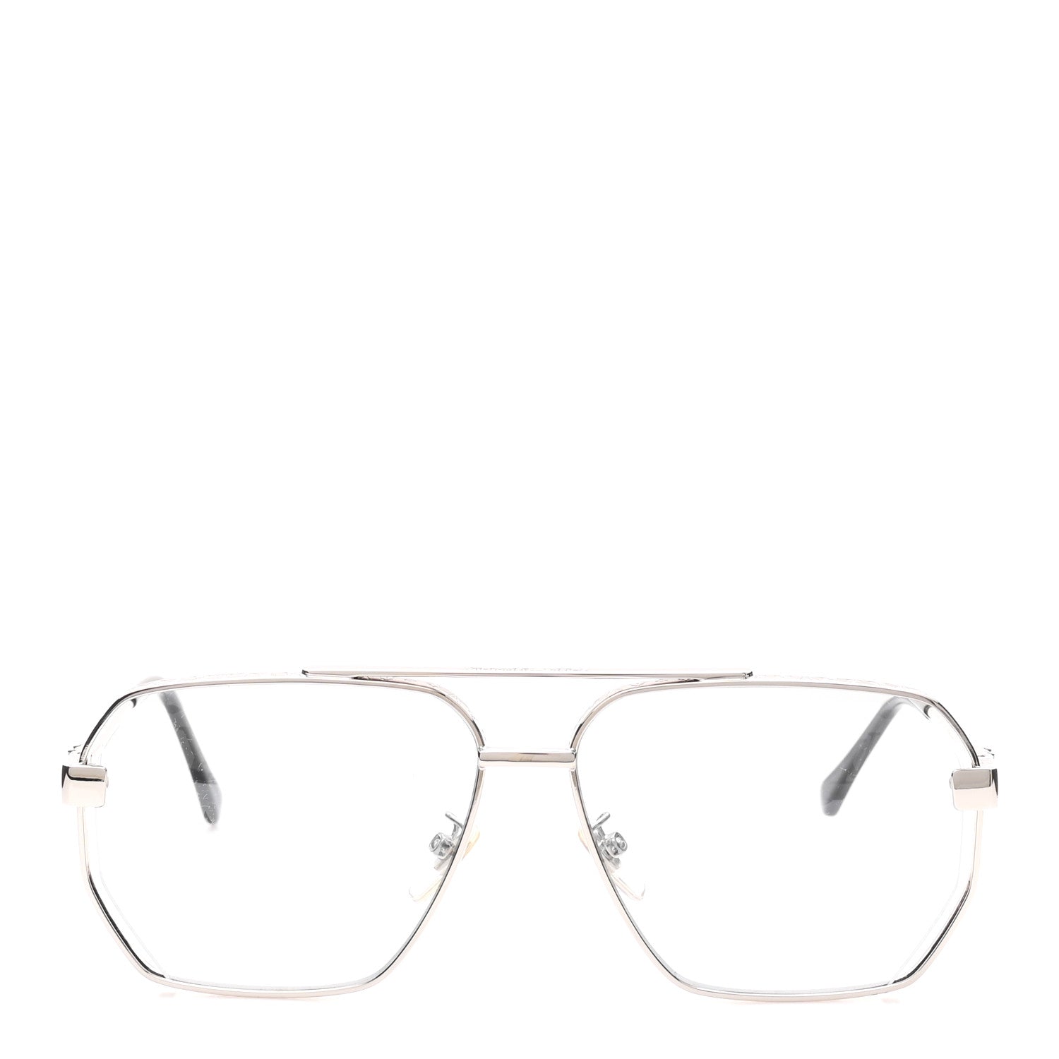 Louis Vuitton Metal LV Monogram Sunglasses Z1834U Silver 1905784