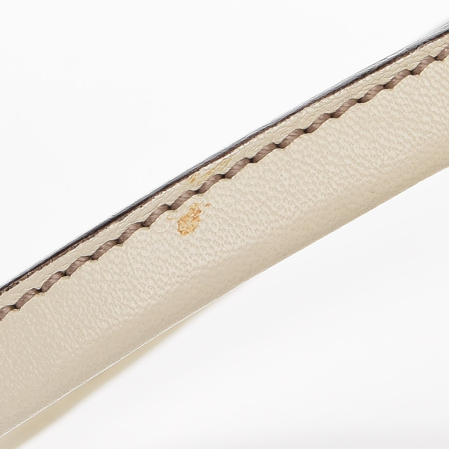 Calfskin Small Princy Satchel Off White