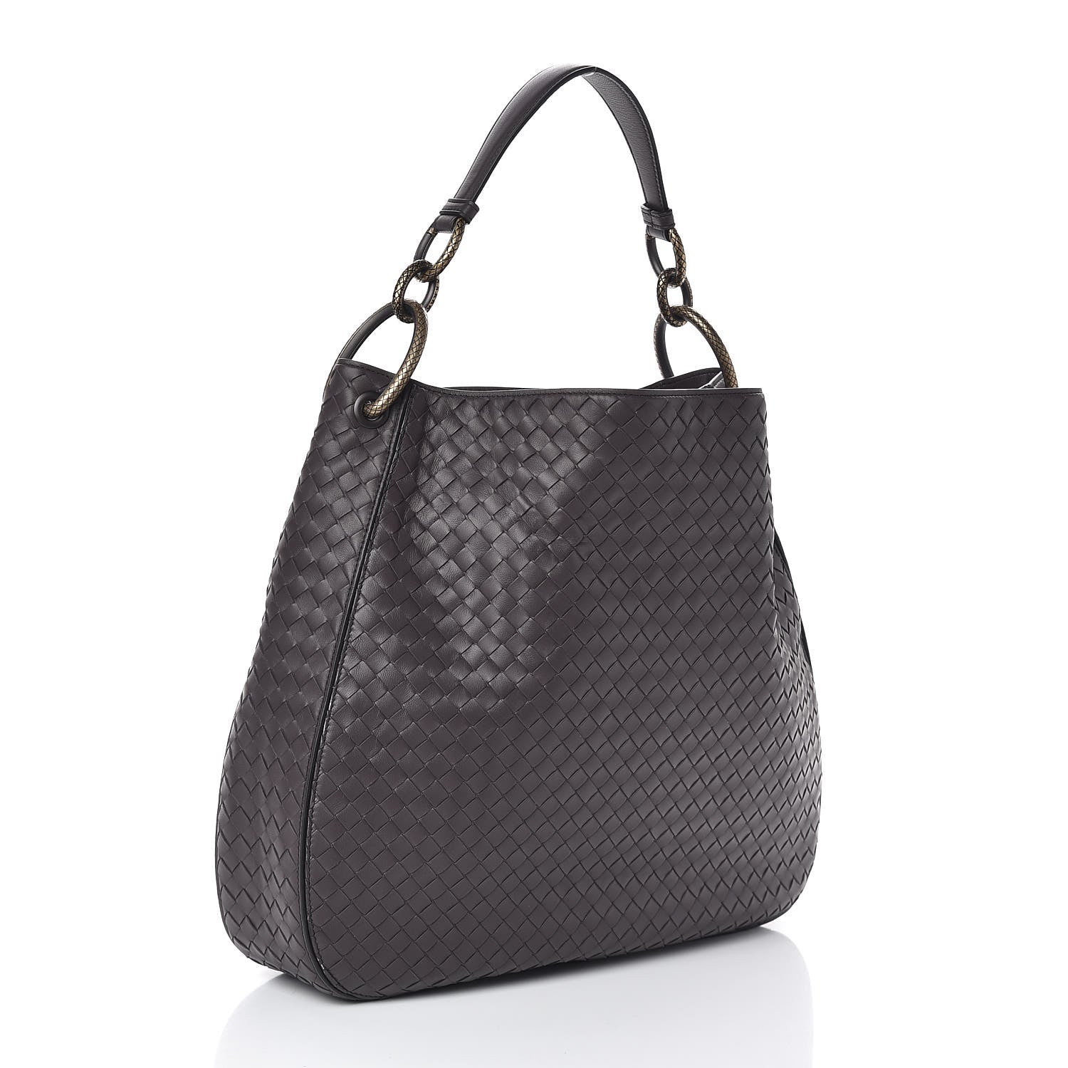 Bottega Veneta Nappa Intrecciato Medium Loop Quetsche 4 of 9