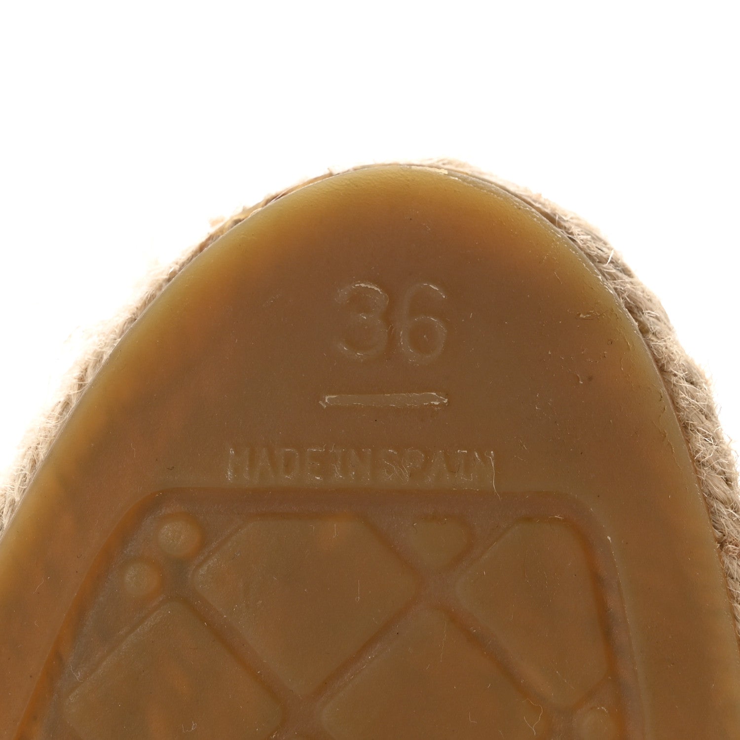 Chanel Cotton Grosgrain Espadrilles 36 Pink Ecru Black 7 of 11