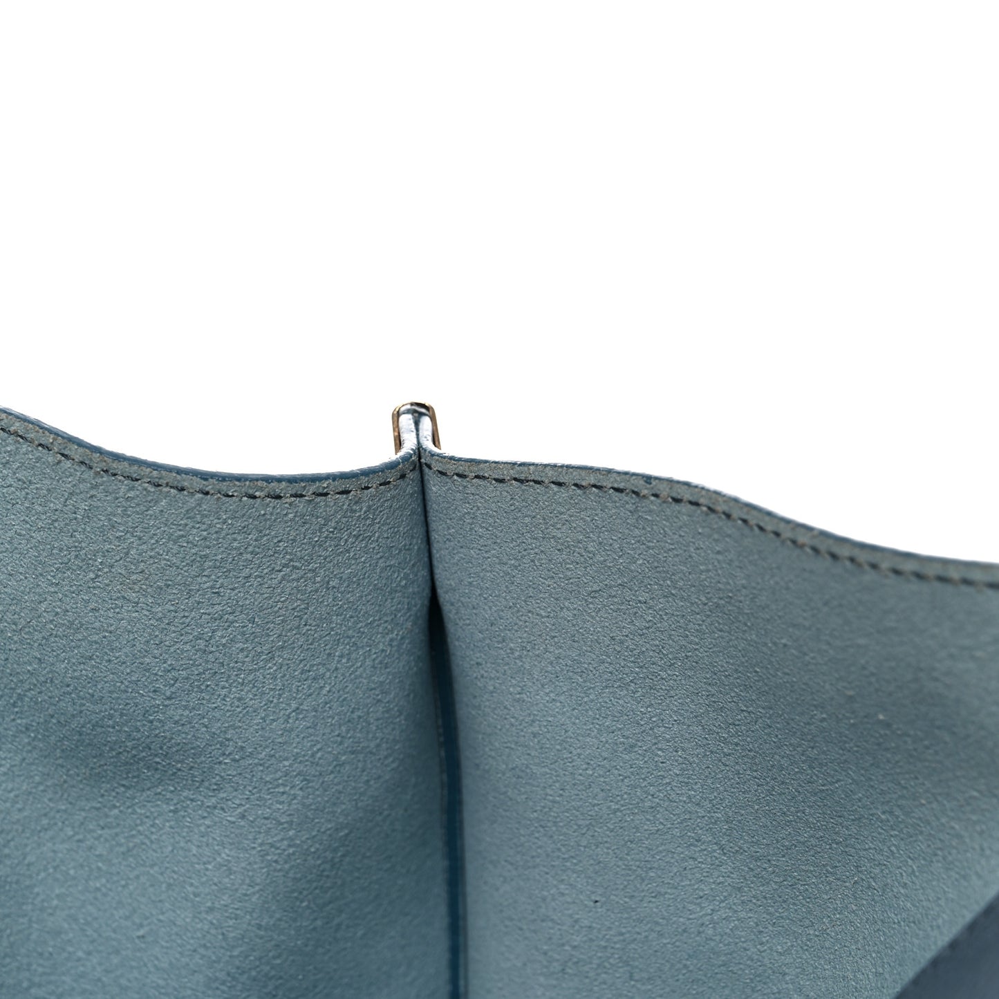 Smooth Calfskin Medium Vick Tote Cloudy Blue