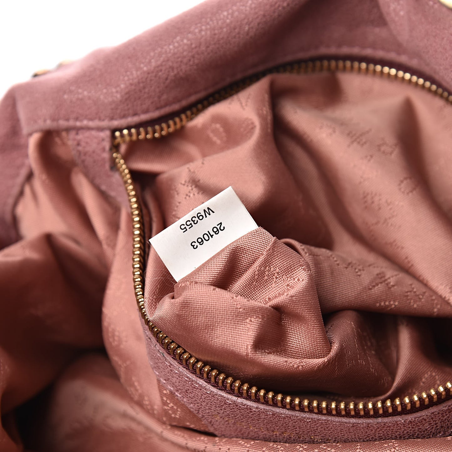 Shaggy Deer Small Falabella Tote Pink