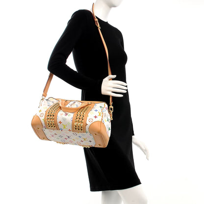 Louis Vuitton Monogram Multicolor Courtney MM White 2 of 9