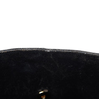 Chanel Denim Jumbo Kelly Flap Black 8 of 20