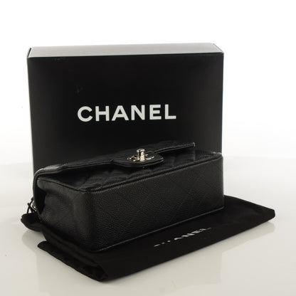 Chanel Caviar Quilted Mini Rectangular Flap Black 4 of 8