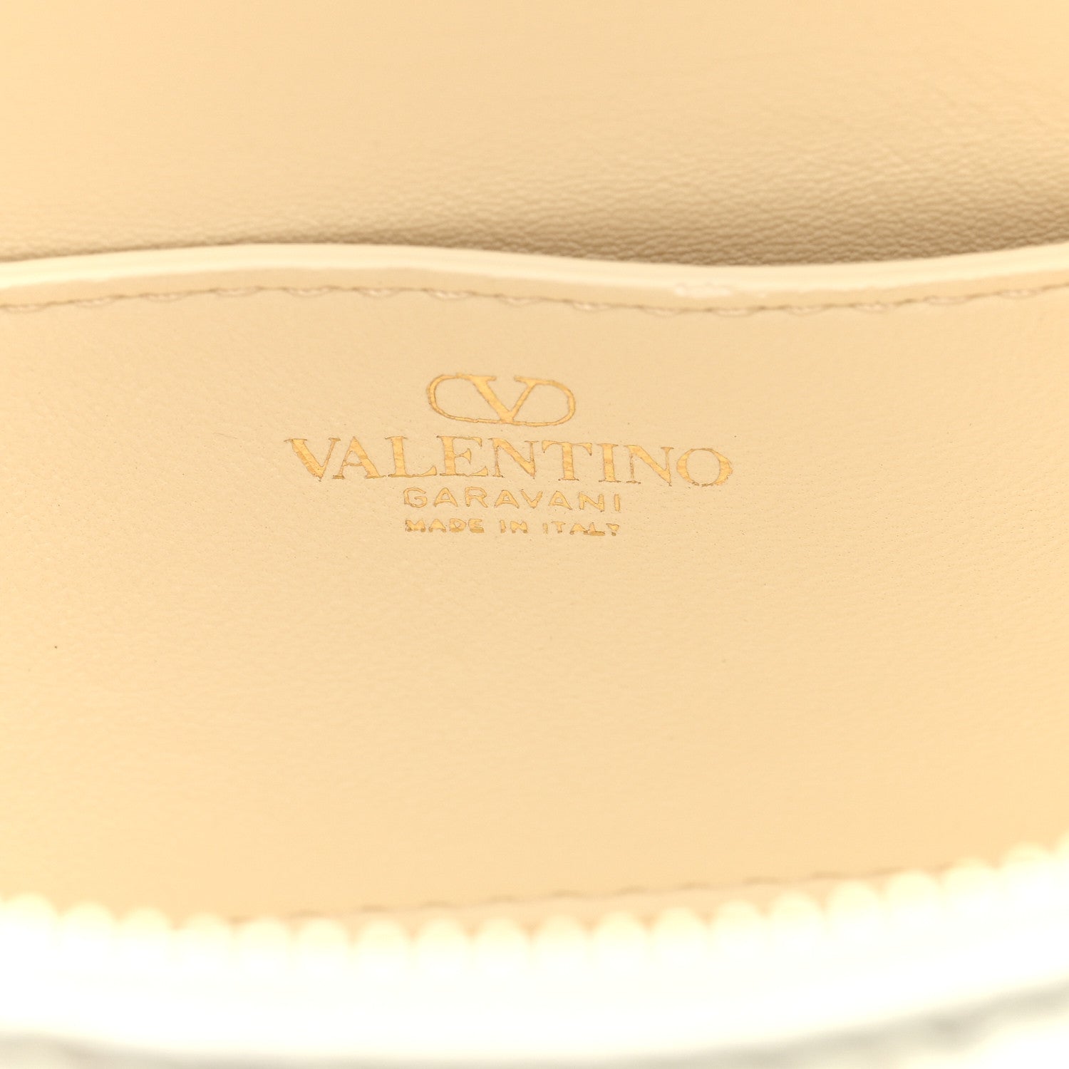 Valentino Garavani Nappa Small Rockstud Spike Hobo Ivory 6 of 10