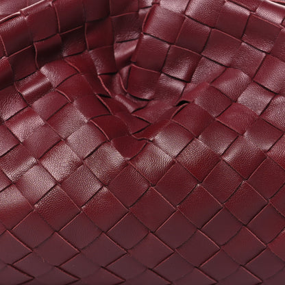 Bottega Veneta Nappa Maxi Intrecciato The Pouch Oversized Clutch Bordeaux 8 of 8