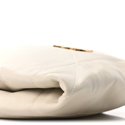 Saint Laurent Lambskin Matelasse Monogram Medium Jamie 4.3 Pochon Crema Soft 10 of 11
