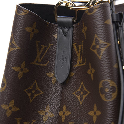 Louis Vuitton Monogram Neonoe MM Black 6 of 9