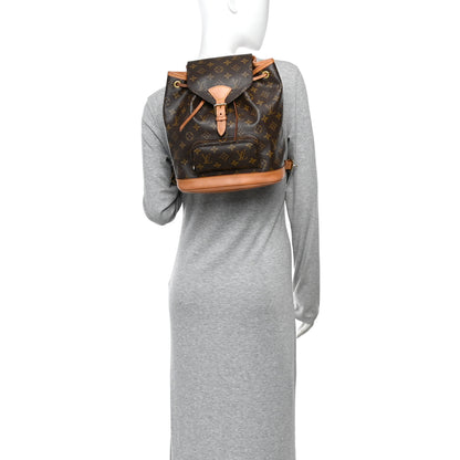 Louis Vuitton Monogram Montsouris MM Backpack 2 of 10