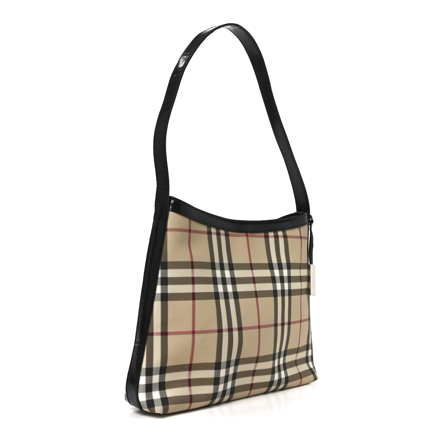 Burberry Vintage Check Shoulder Bag Black 3 of 10