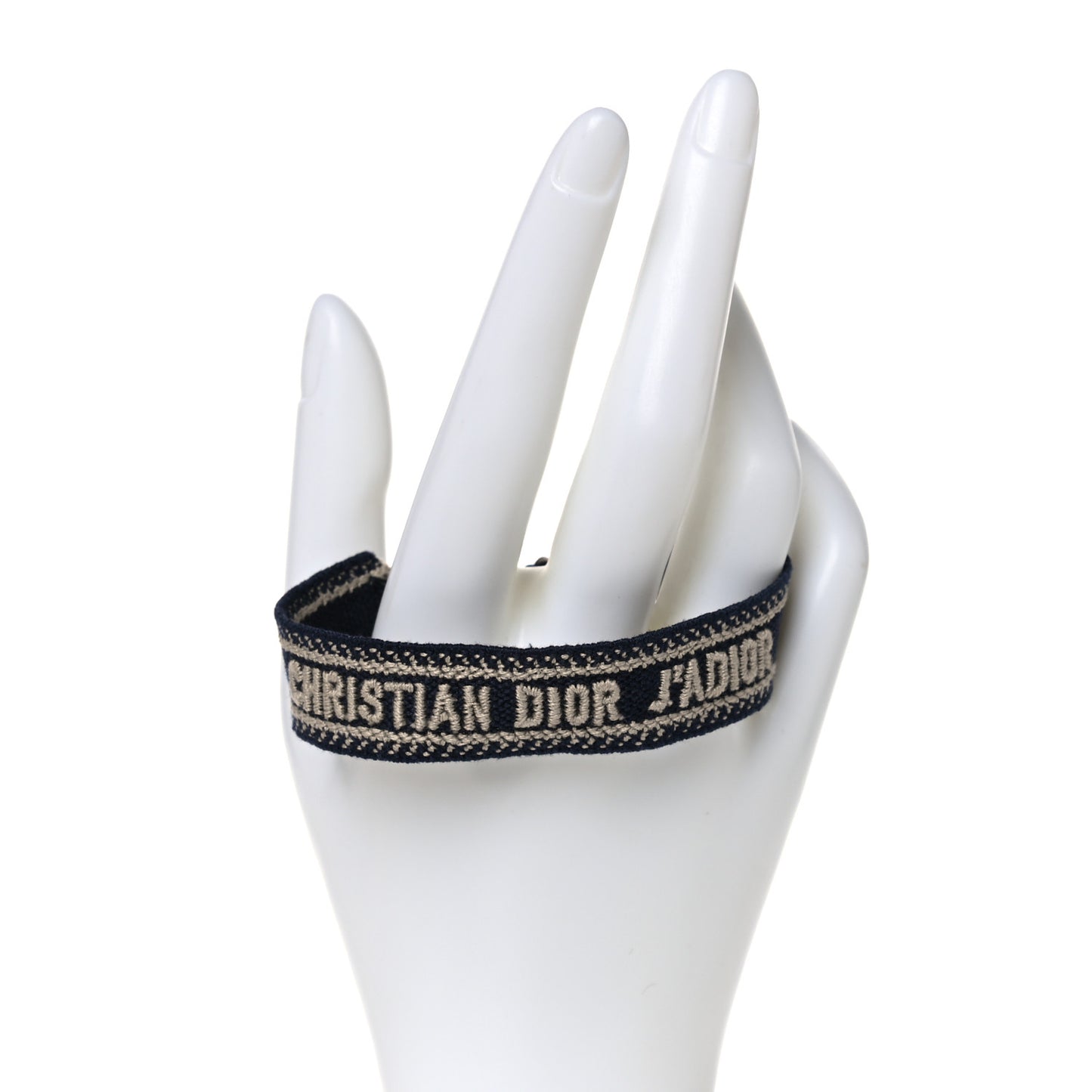 Woven Cotton J'Adior Friendship Bracelet Navy