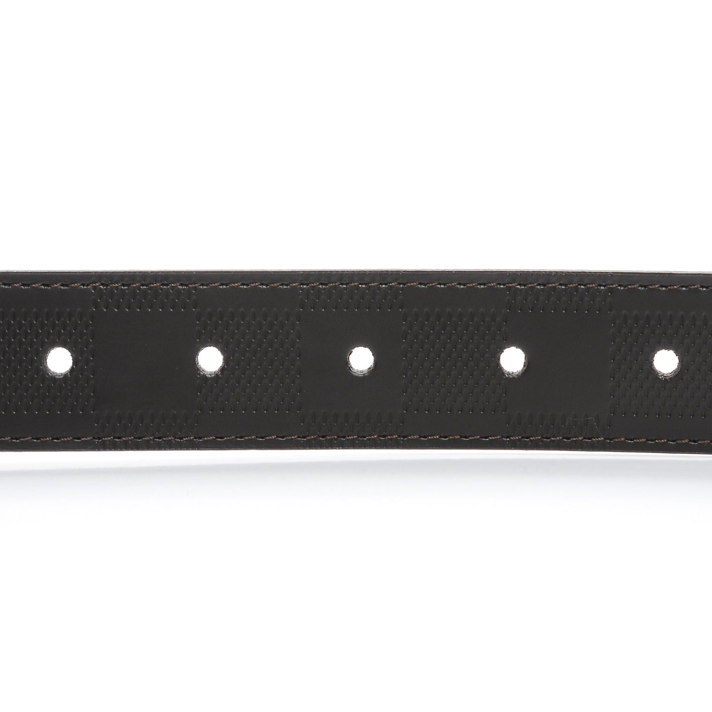 Damier Infini Calfskin Boston 30mm Reversible Belt 100 40 Moka
