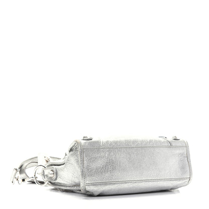 Balenciaga Agneau Giant 12 Silver Hardware Mini City Gris Aluminum 5 of 20