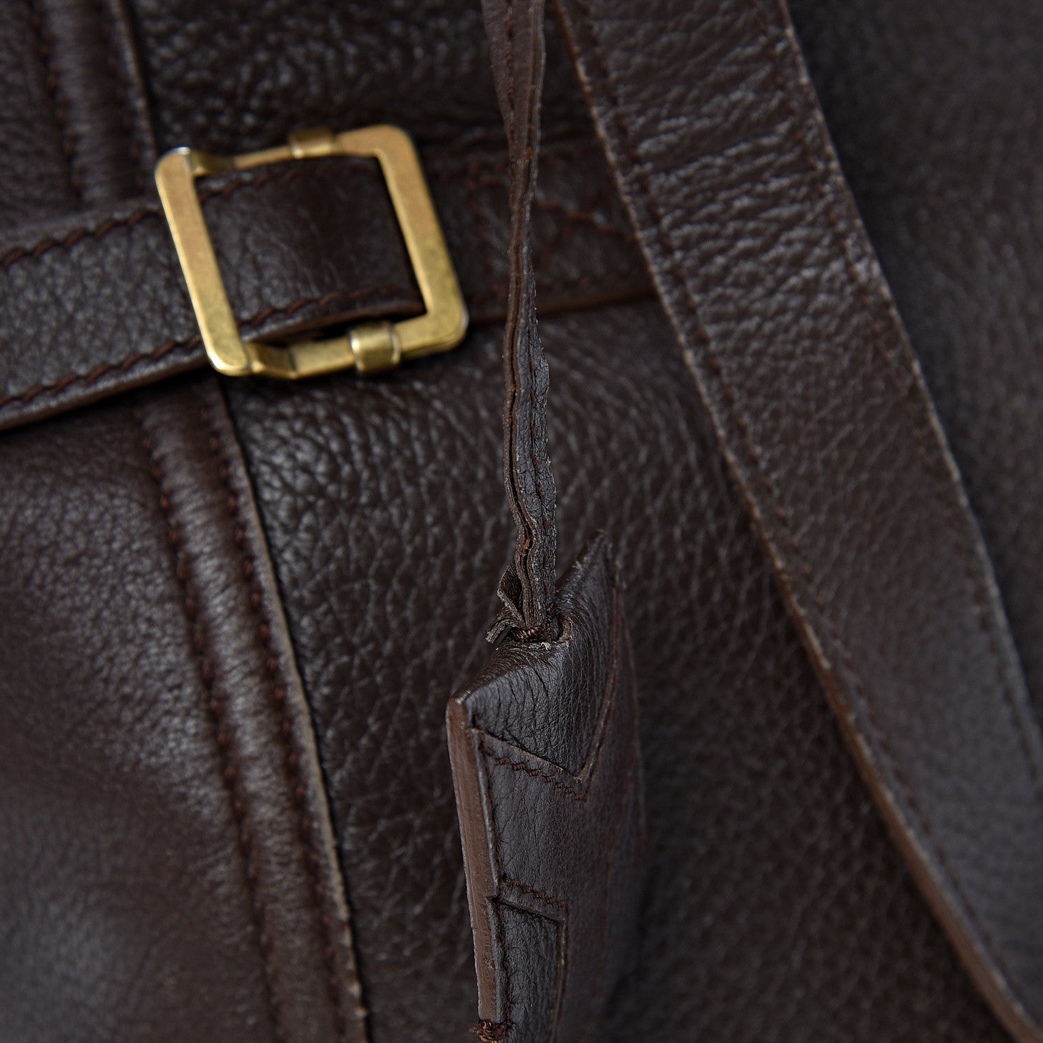 Saint Laurent Calfskin Medium Downtown Olive 26 of 33