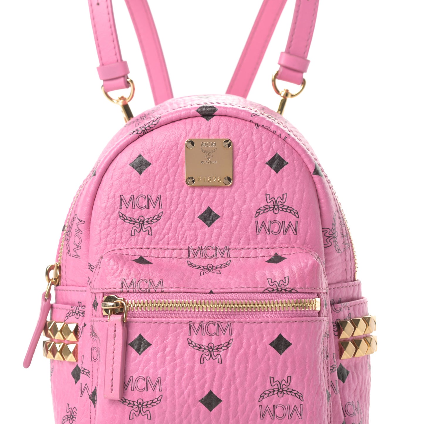 Visetos Side Stud X-Mini Stark Bebe Boo Backpack Pink
