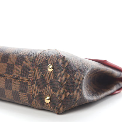 Louis Vuitton Damier Ebene Caissa Clutch Cherry 8 of 9