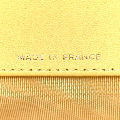 Chanel Lambskin Quilted Glasses Case With Chain Pink Yellow 6 of 12