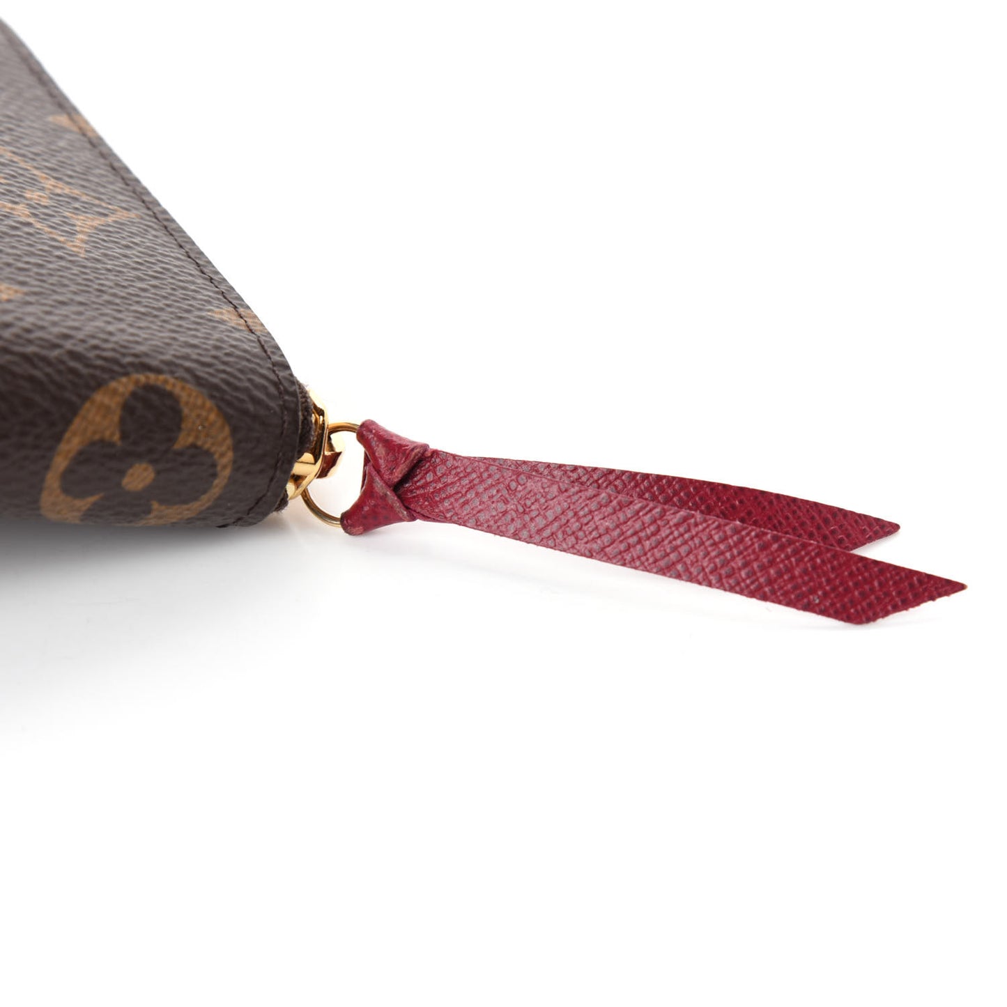 Monogram Clemence Wallet Fuchsia