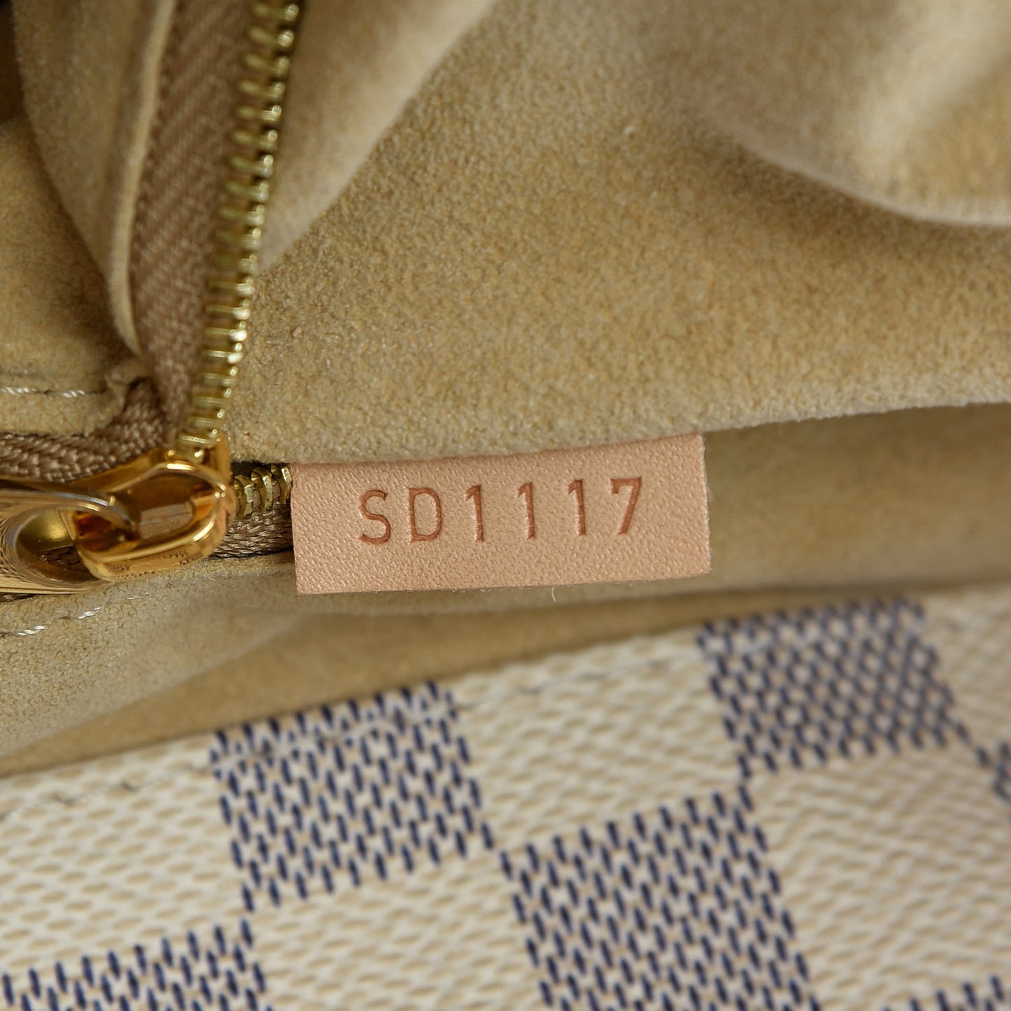 Damier Azur Artsy MM