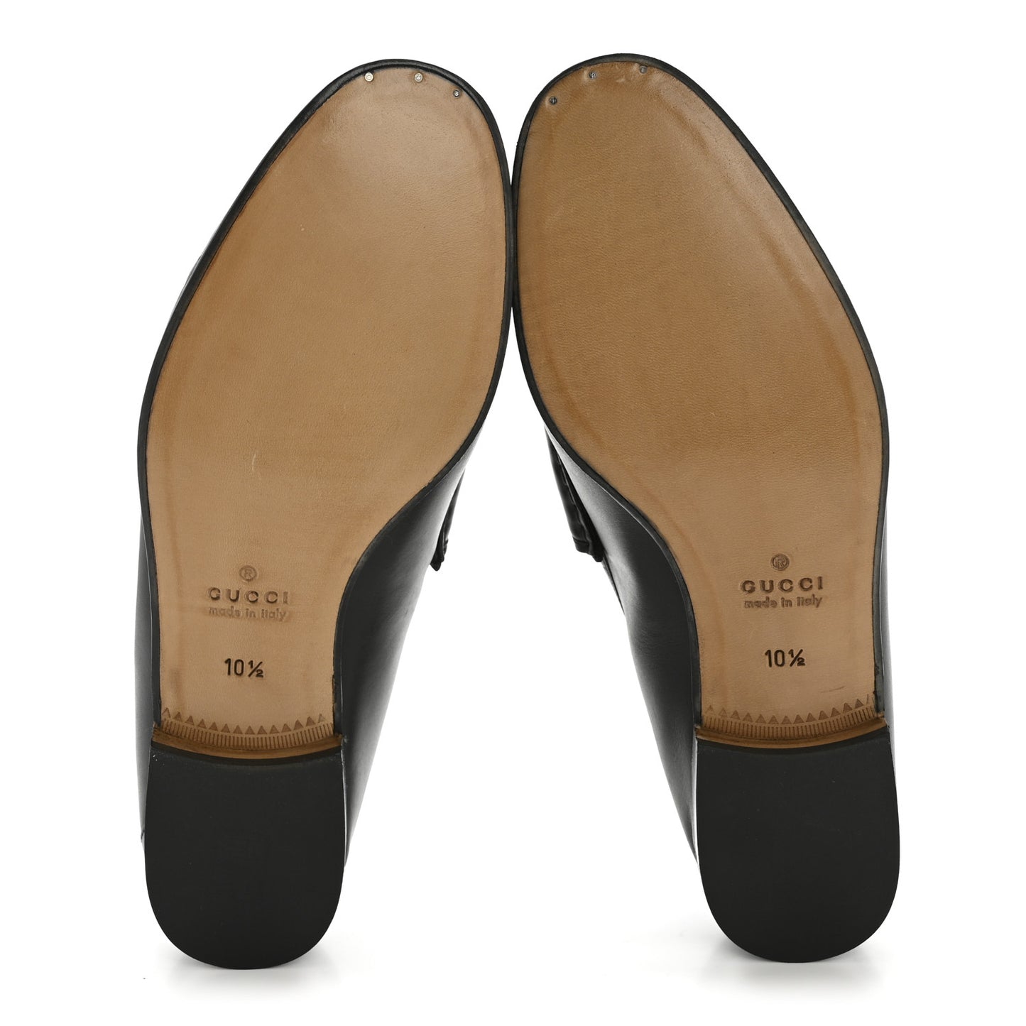 Road Calfskin Mens Horsebit Loafers 10.5 Black