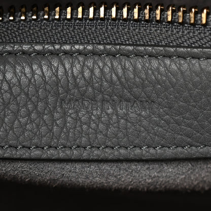 Celine Baby Drummed Calfskin Micro Luggage Kohl 7 of 18