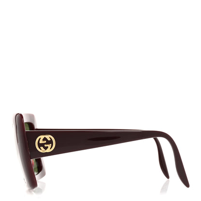 Gucci Acetate Square Frame Sunglasses GG0896S Purple 3 of 10