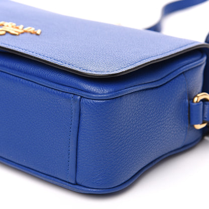 Prada Vitello Phenix Crossbody Bag Royal 8 of 8