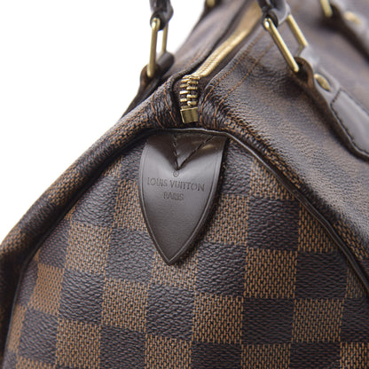Louis Vuitton Damier Ebene Speedy 25 8 of 11