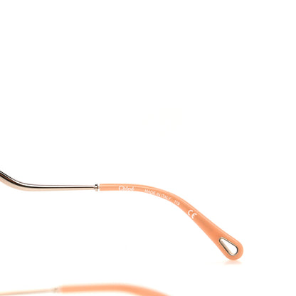 Chloe Oversize Round Sunglasses CE153S Silver Pink 5 of 7