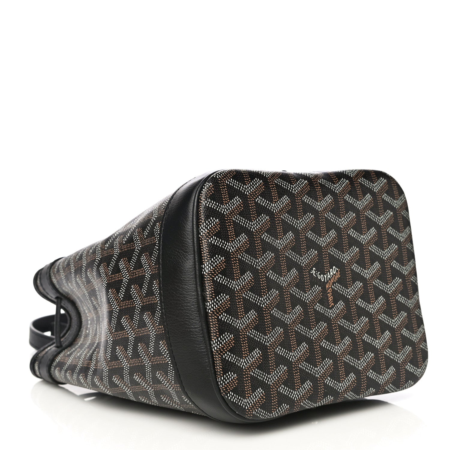 Goyard Goyardine Petit Flot Bucket Bag PM Black 4 of 11