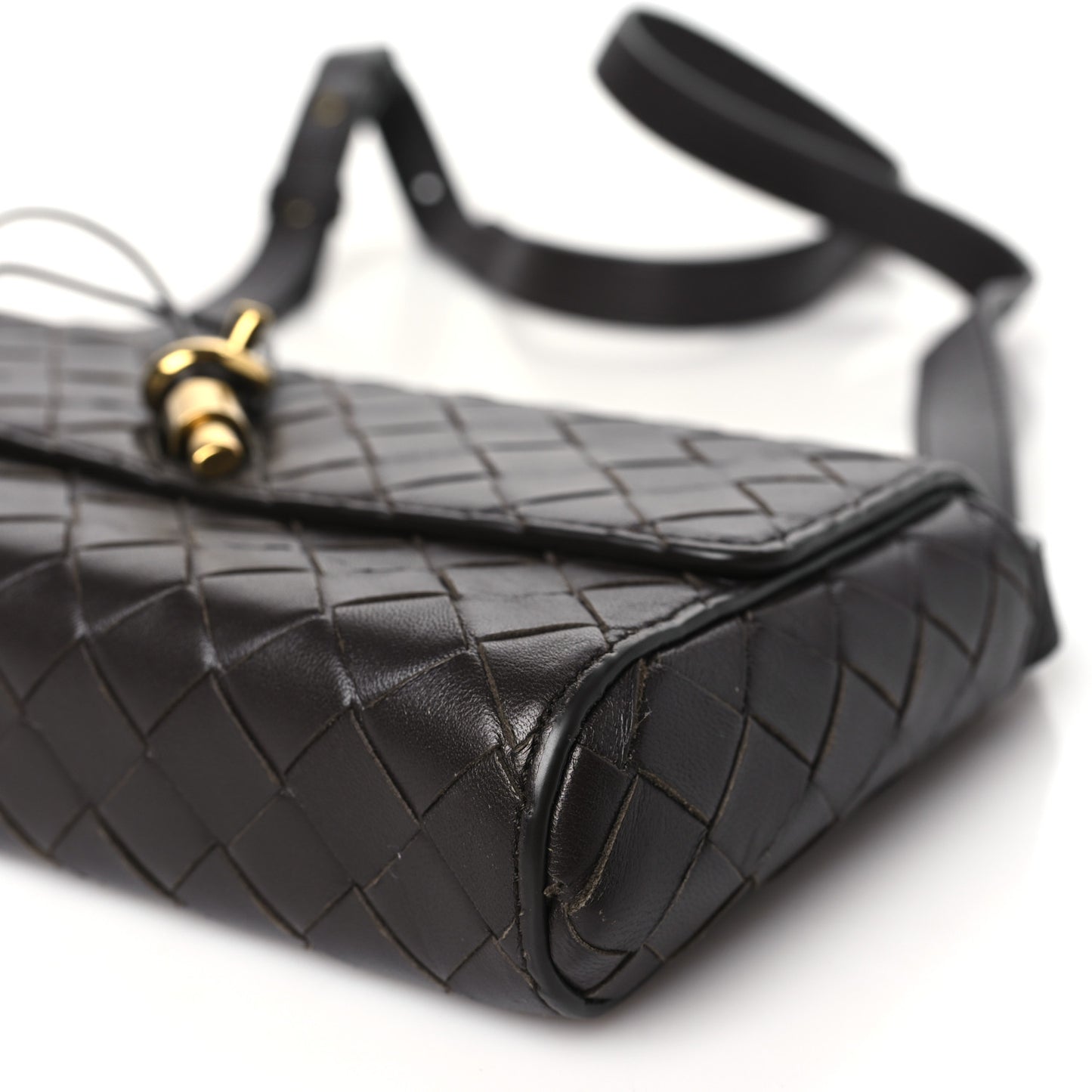 Nappa Intrecciato Mini Andiamo Crossbody Bag Fondant