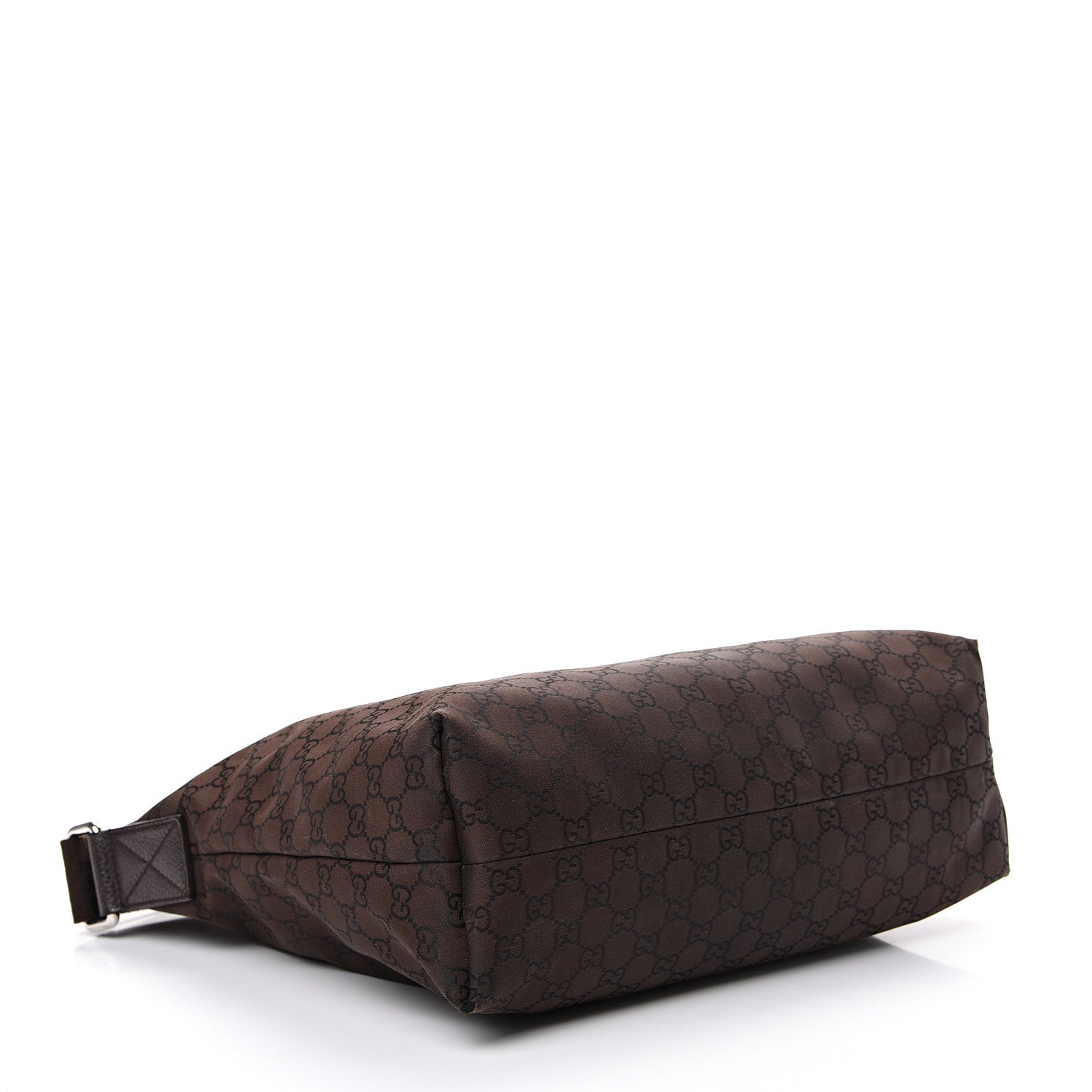 Gucci Nylon Monogram Large Messenger Brown 3 of 15