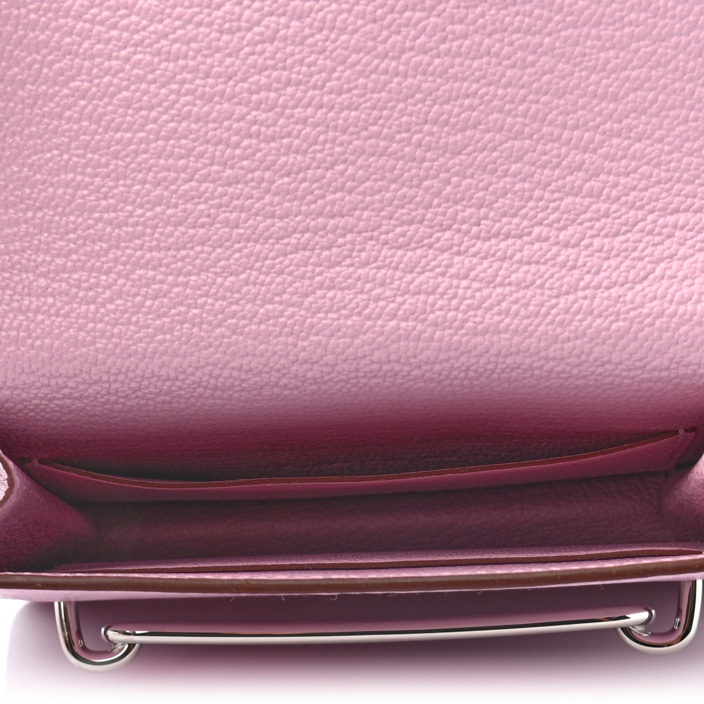 Chevre Mysore Roulis Slim Wallet Mauve Sylvestre