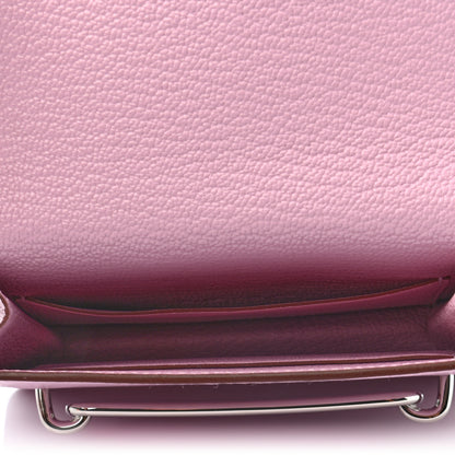 Hermes Chevre Mysore Roulis Slim Wallet Mauve Sylvestre 6 of 8