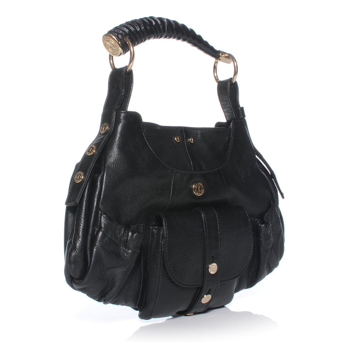 Chevre Mala Mala Horn Bag Black