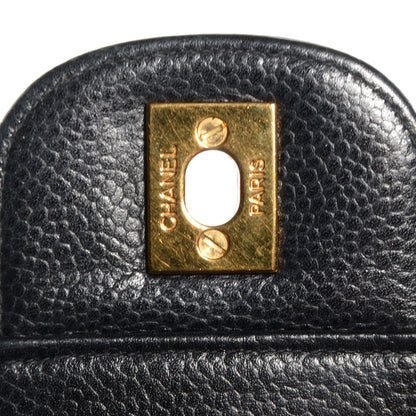 Chanel Caviar Jumbo XL Flap Black 7 of 9
