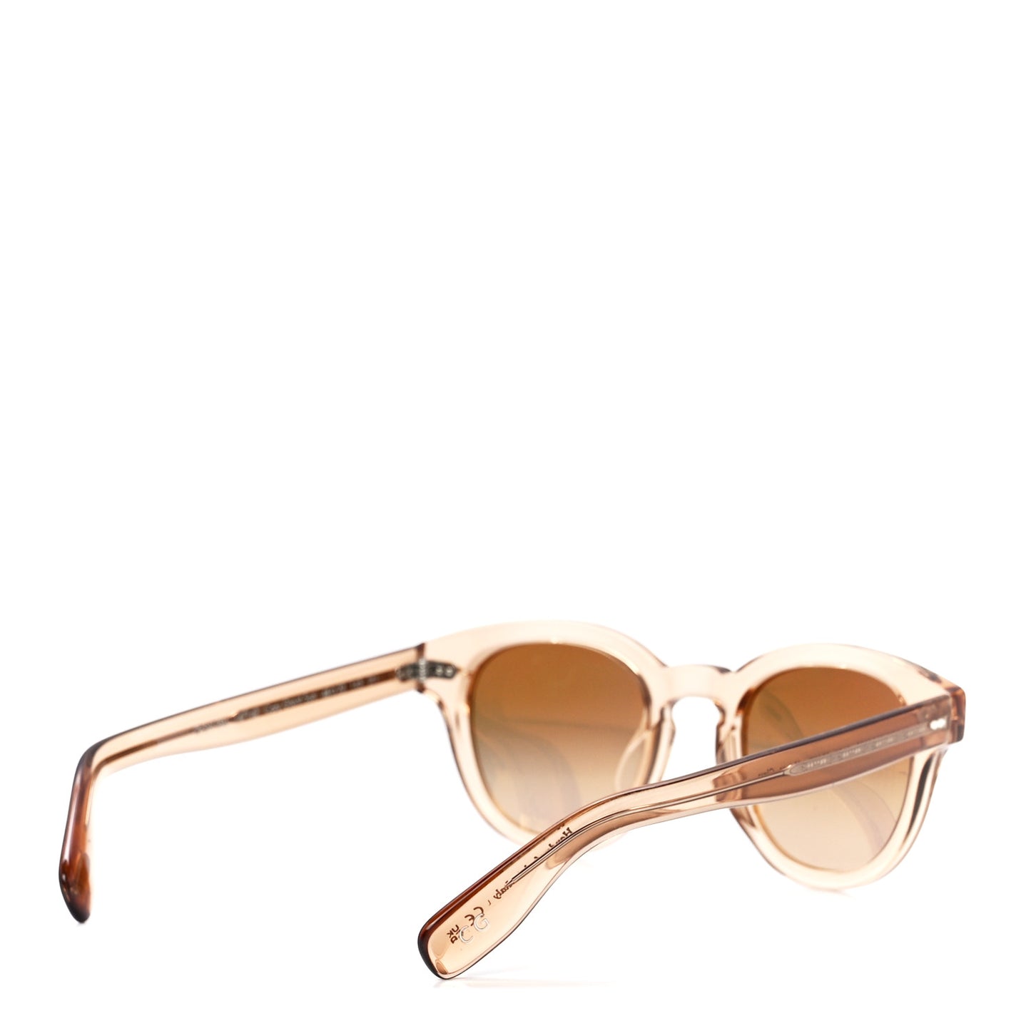 Acetate Cary Grant Sunglasses Beige
