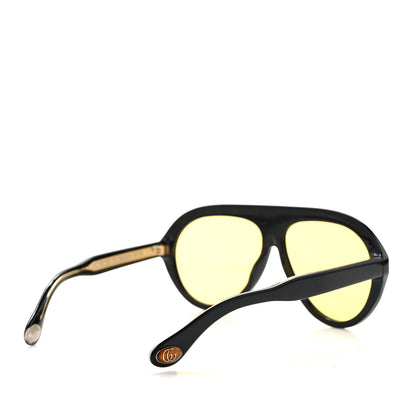 Gucci Double G Navigator Sunglasses GG 0479S Black 4 of 9