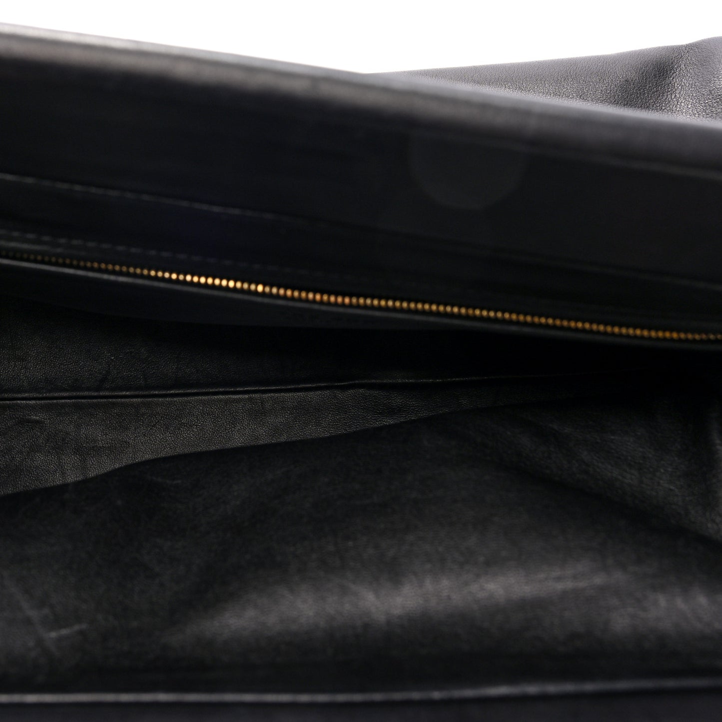 Saddle Calfskin Sienna Shoulder Bag Black
