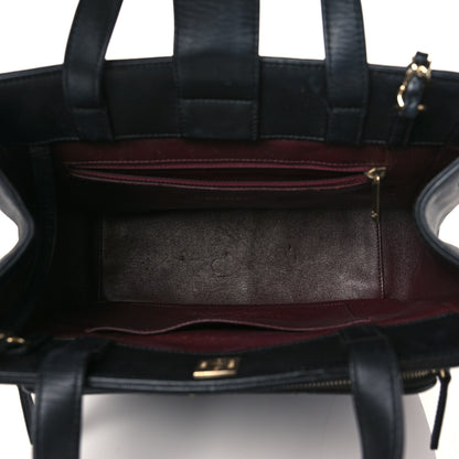 Chanel Caviar Quilted Small Business Affinity Shopping Bag Black 5 of 10