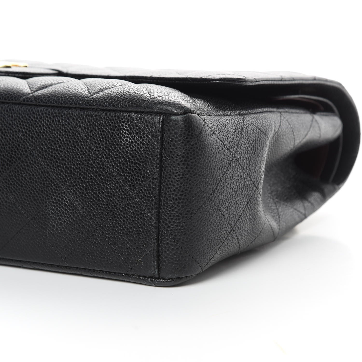 Chanel Caviar Quilted Maxi Double Flap Black 10 of 17