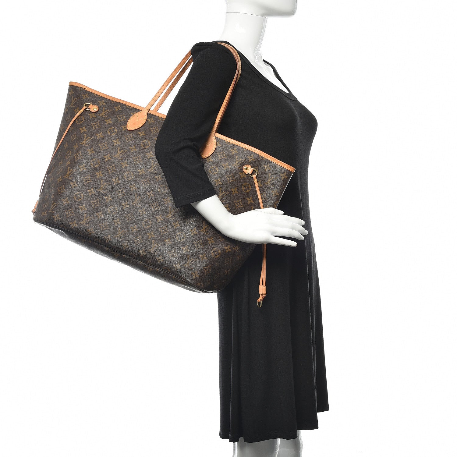 Louis Vuitton Monogram Neverfull GM 2 of 16