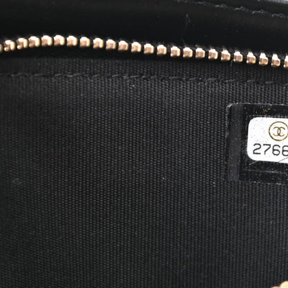 Chanel Caviar Quilted CC Filigree Clutch With Chain Black 10 of 13