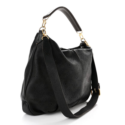 Louis Vuitton Mahina Selene MM Black 3 of 10