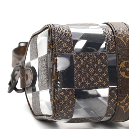 Louis Vuitton PVC Monogram Chess Keepall Bandouliere 25 8 of 9